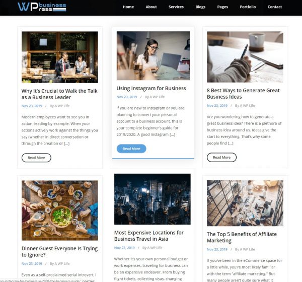 WP Marketing Premium theme