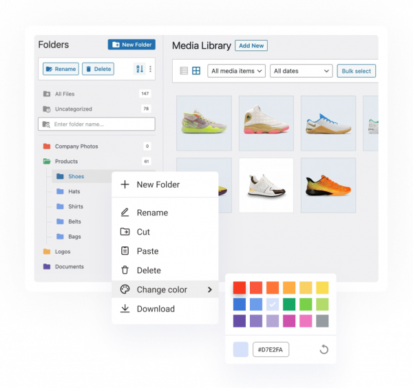FileBird - WordPress Media Library Folders