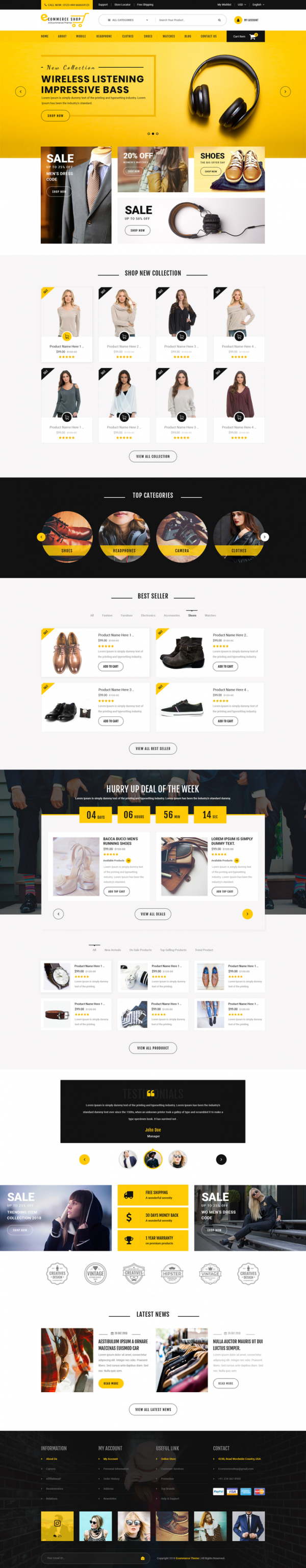 654654511515 Ecommerce WordPress Theme
