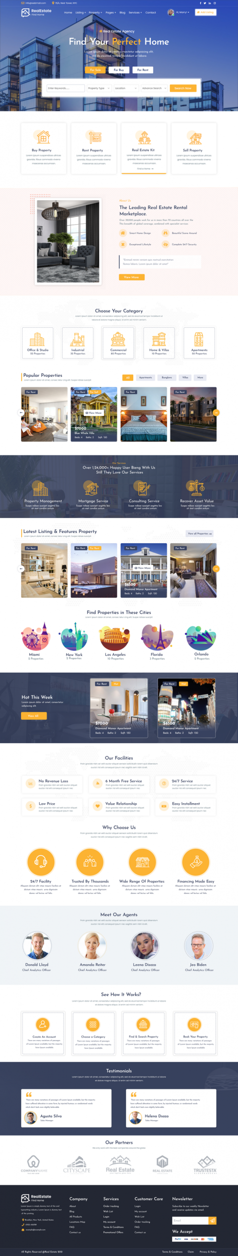 6546545456 Real Estate Realtor WordPress Theme