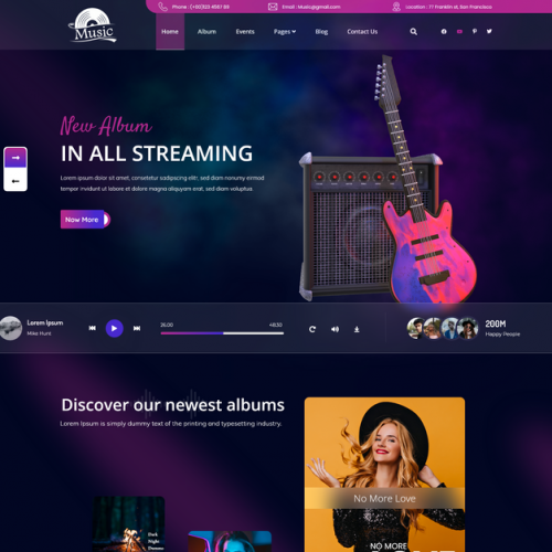 audio-streaming-wordpress-theme (1) Audio Streaming WordPress Theme