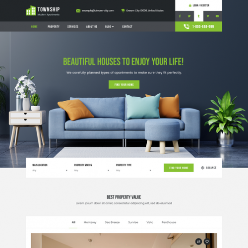 house-wordpress-theme House WordPress Theme